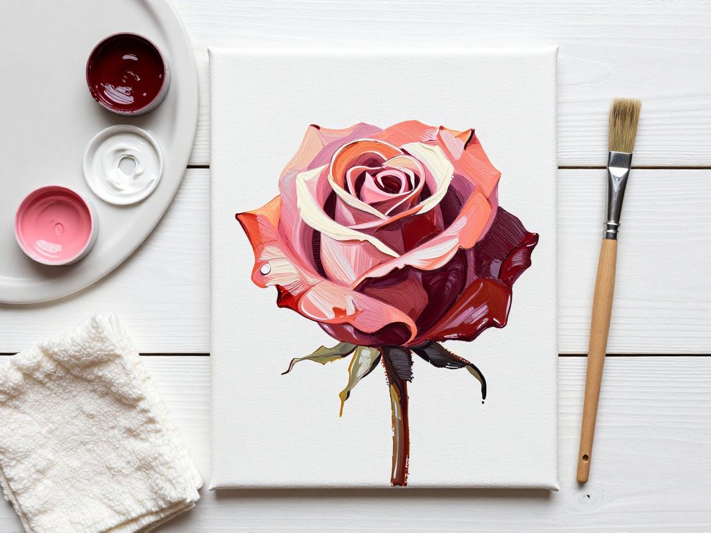 Acrylic Roses: Layered Petals for Beginners