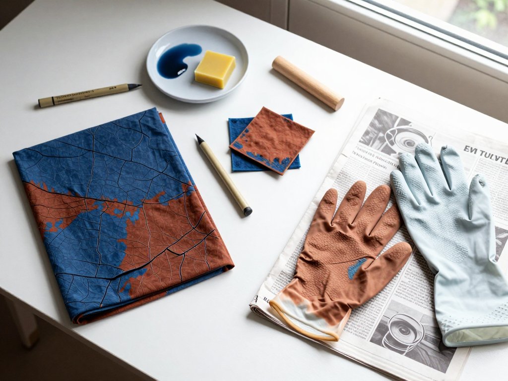 Batik Fabric Dyeing: Wax Resist for Beginners