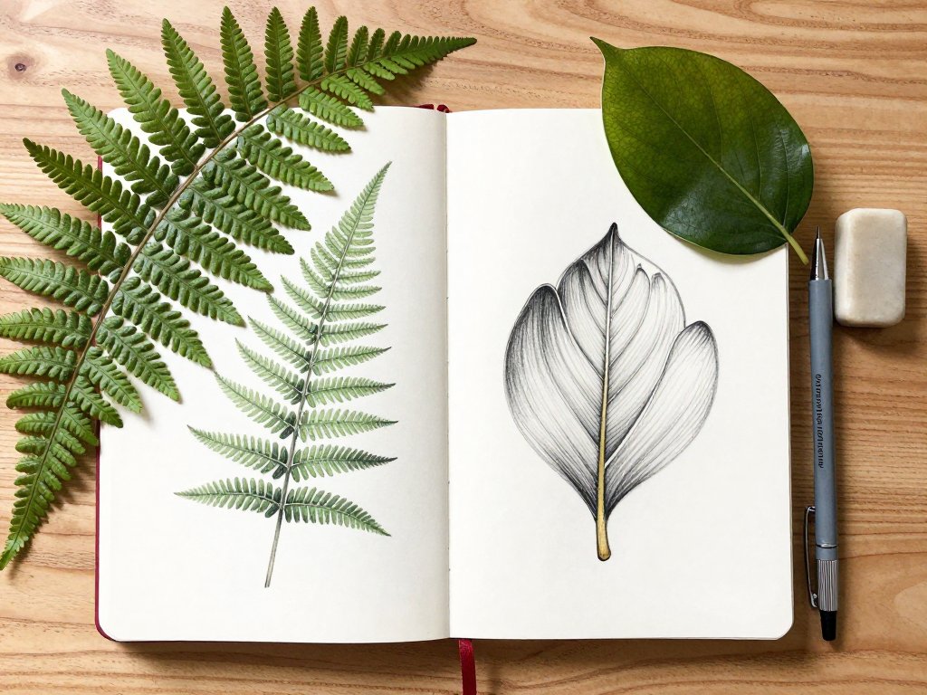Botanical Illustration: Drawing Leaves and Ferns