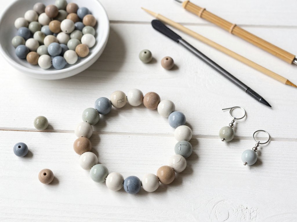 Ceramic Bead Jewelry: Porcelain and Polymer Clay