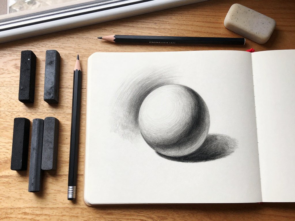 Charcoal Drawing: Master Texture and Tone