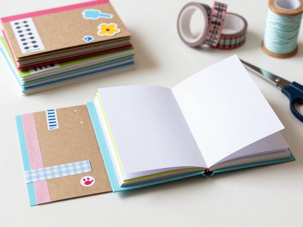 DIY Mini Notebooks: No-Glue Paper Crafts