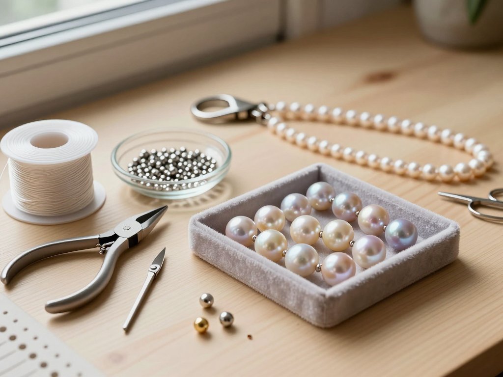 DIY Pearl Jewelry: Beginner Beaded Necklace Guide