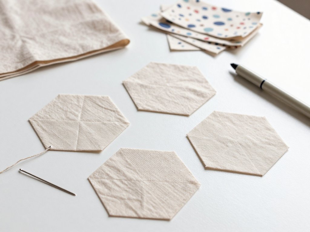 English Paper Piecing: Hand-Sewn Quilt Blocks