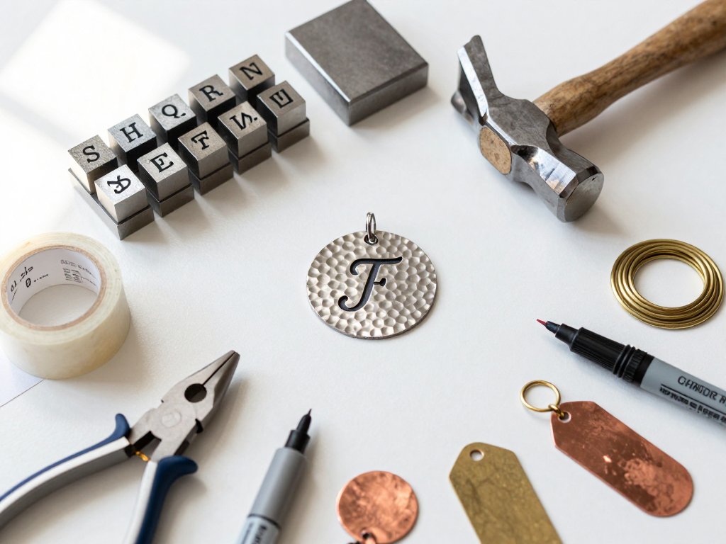 Hand-Stamped Jewelry: Hammered Metal Pendants