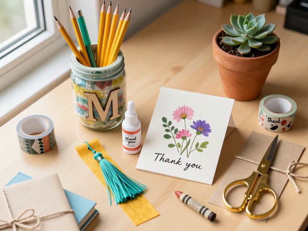 Handmade Teacher Gifts: Back to School Thank Yous