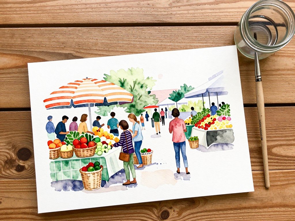 Painting Crowded Scenes: Tips for Beginners