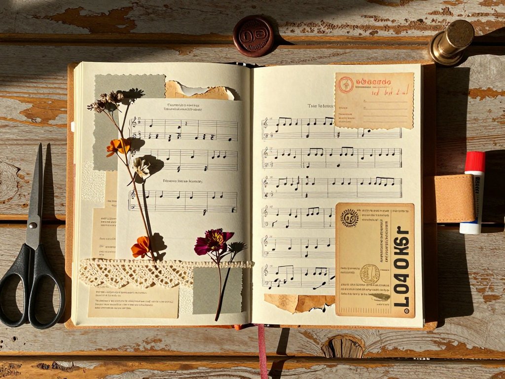 Junk Journaling with Vintage Paper and Ephemera