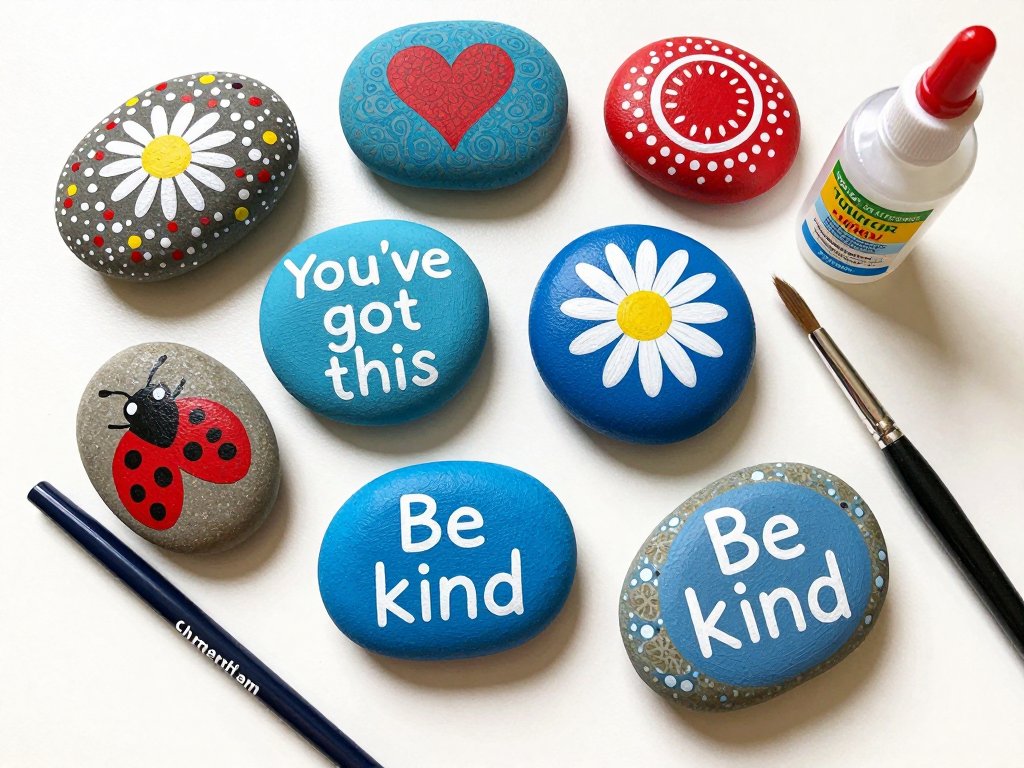 Kindness Rocks: Painted Pebble Design Ideas
