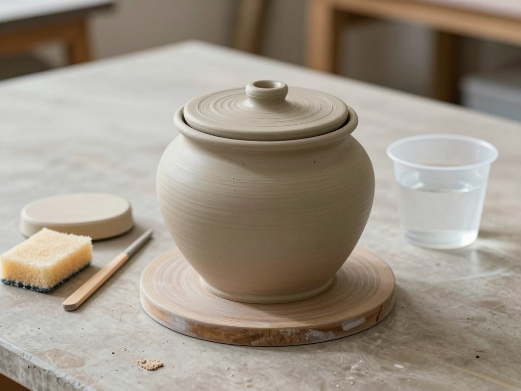 Lidded Jars: Throw and Fit a Pottery Lid