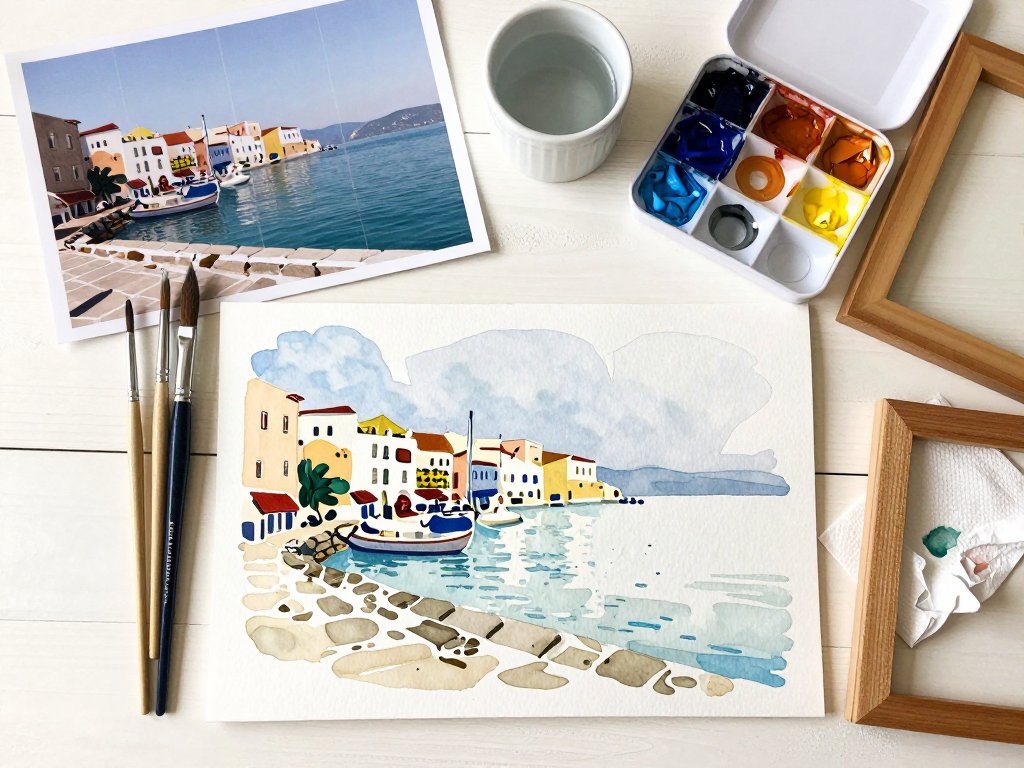 Painting from Travel Photos: A Beginner's Guide