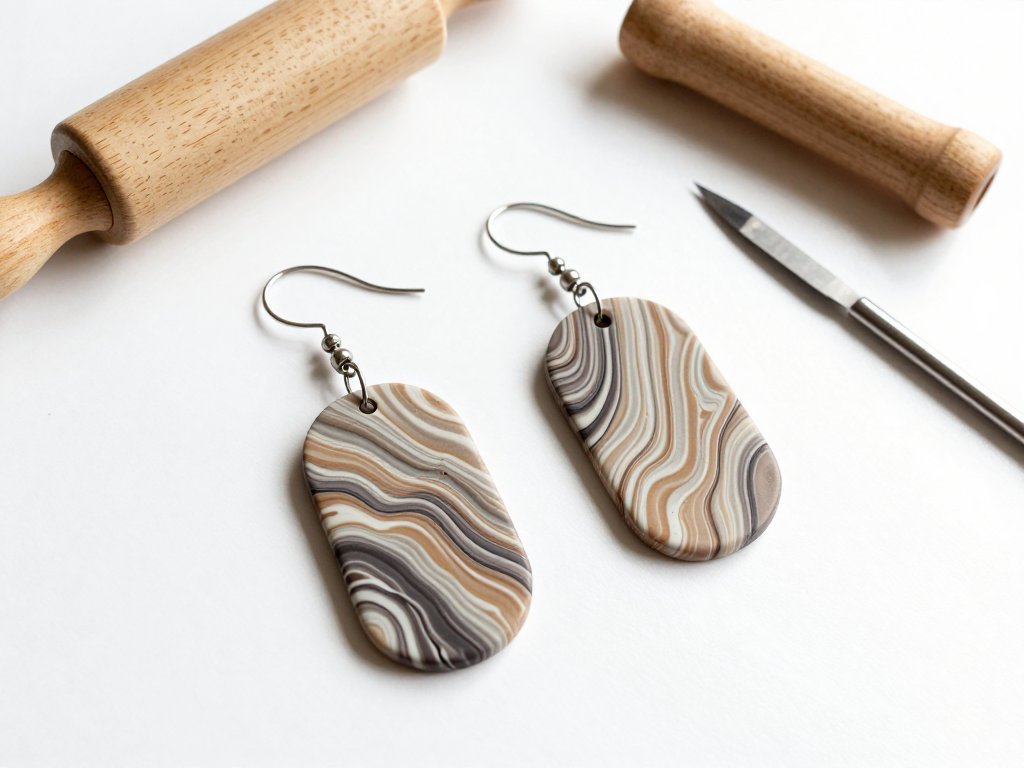 Polymer Clay Earrings and Pendants for Beginners