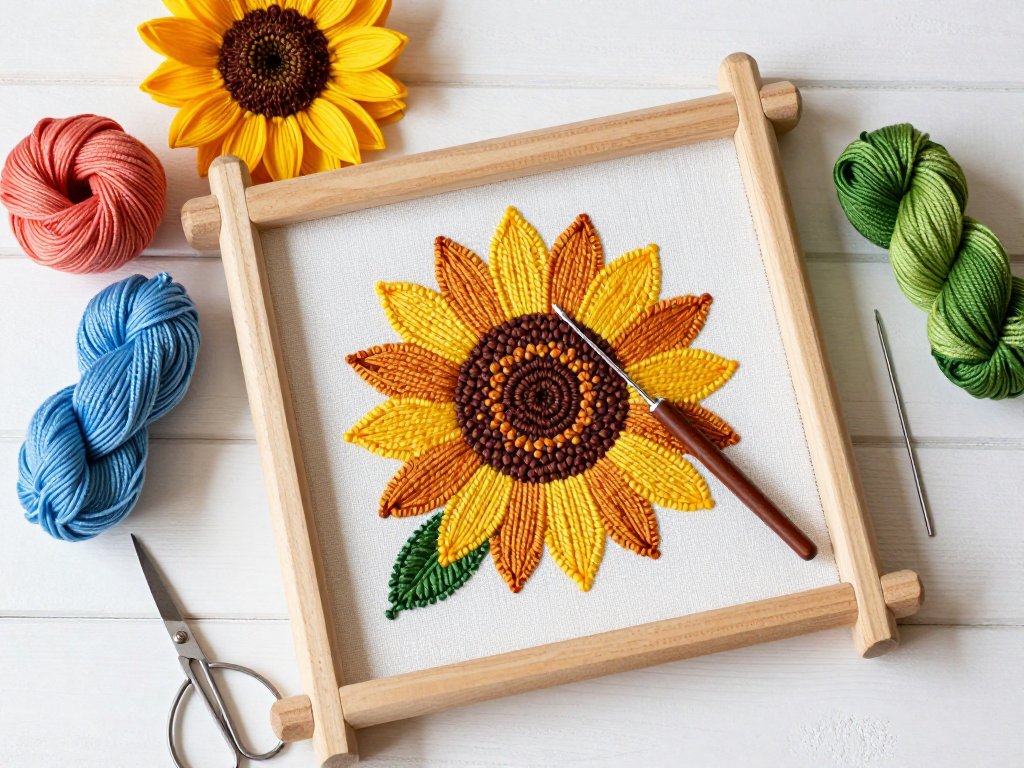 Punch Needle: Create Textured Summer Wall Art