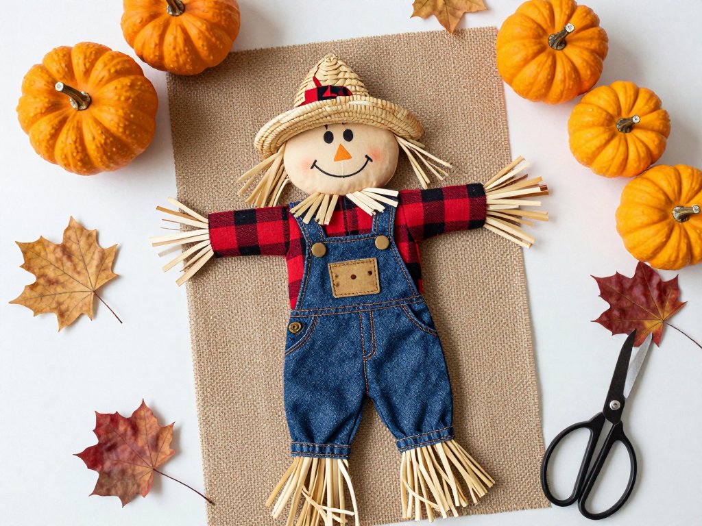 Scarecrow Crafts: DIY Garden and Porch Decor