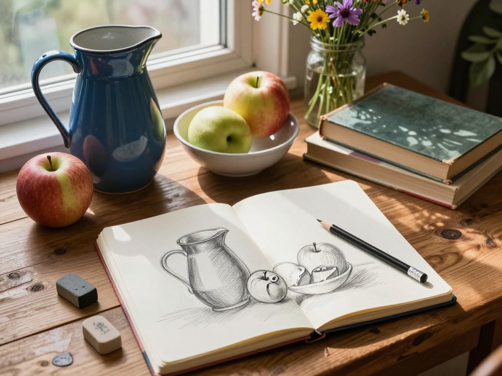 Still Life Drawing: Sketch Everyday Objects