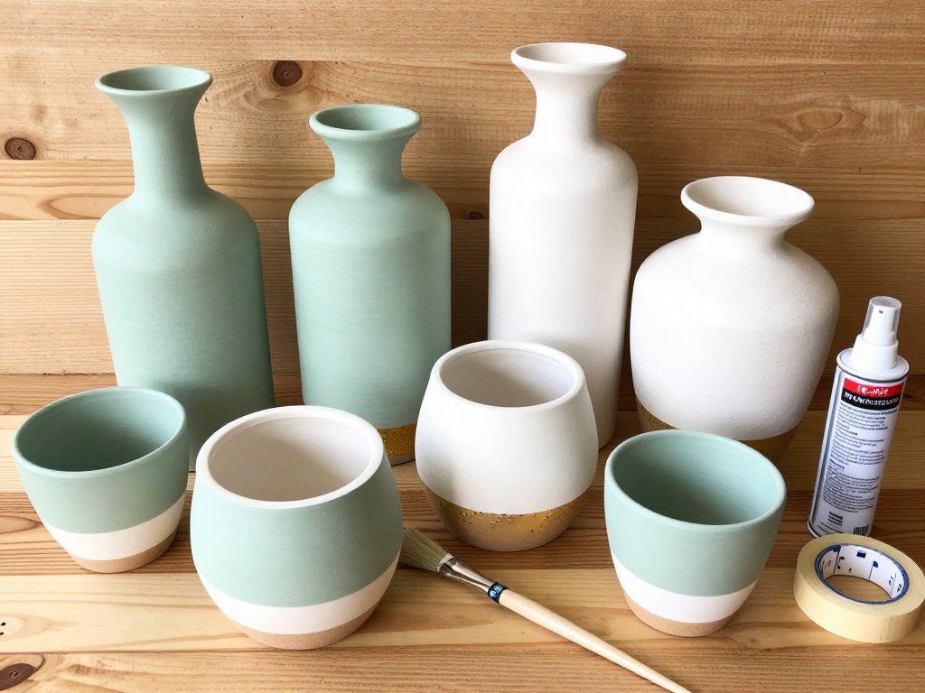 Thrift Store Ceramic Makeover: Upcycled Pottery