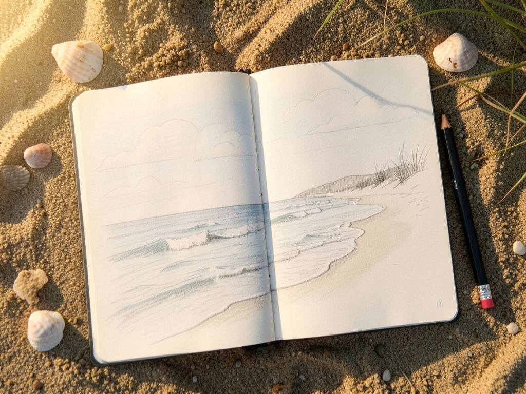Tips for Drawing Beach Landscapes