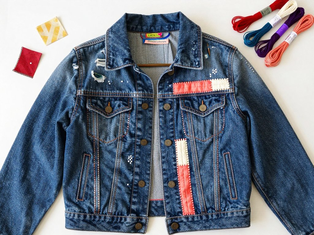 Visible Mending: Decorative Stitches for Repair