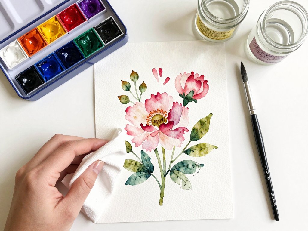 Watercolor Fixes: How to Fix Common Mistakes