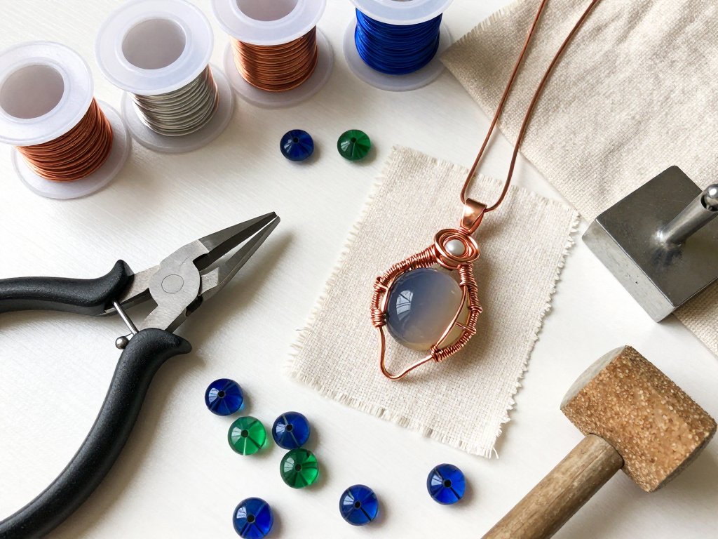 Wire Wrapped Jewelry for Beginners: Easy Beaded and Wire Techniques
